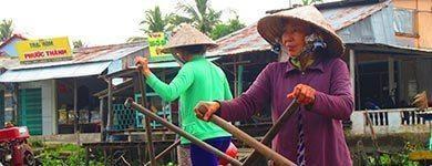 Mercados flotantes Cai Rang y Phong Dien