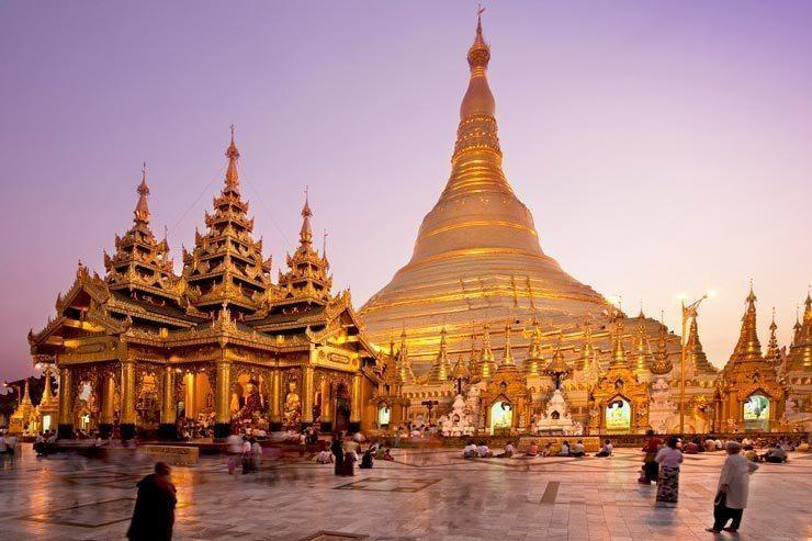 Pagoda Shwedagon en Yangon